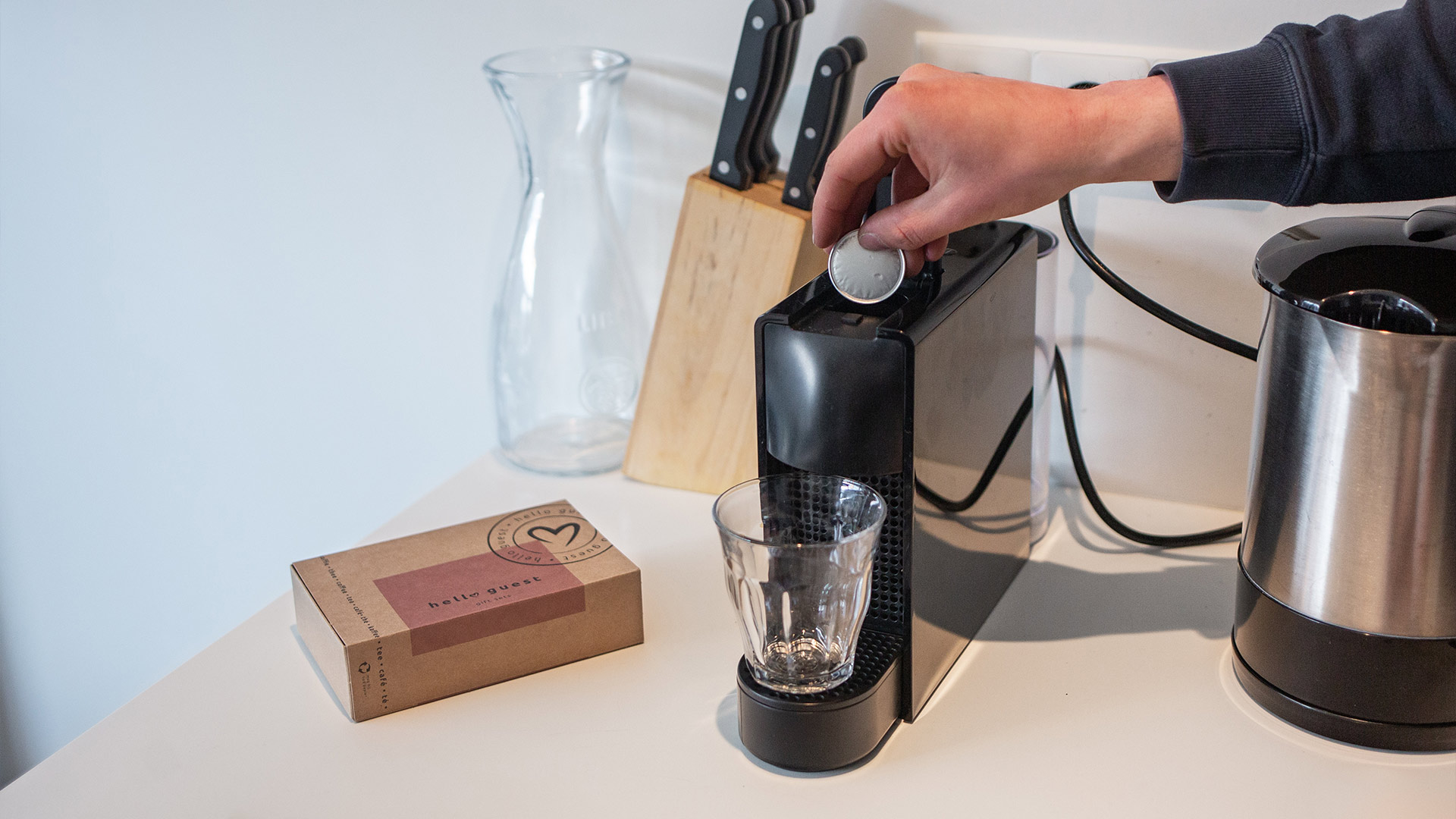Koffie en thee giftset